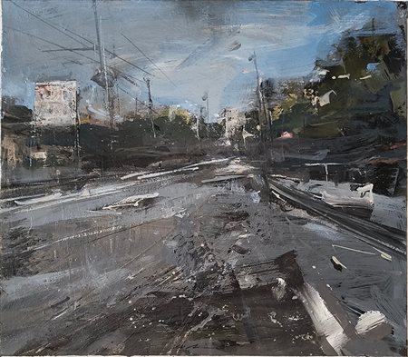 Riccardo Luchini, 'Strada di periferia', 2014