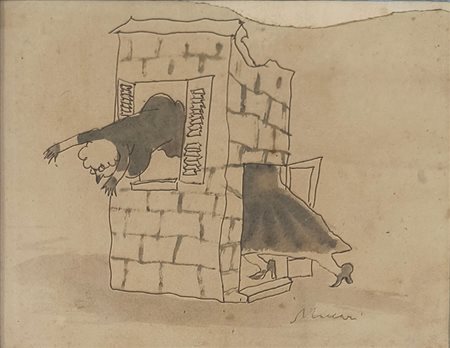 Mino Maccari, 'Senza Titolo'