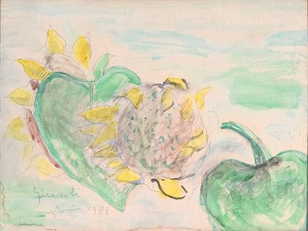 Gino Meloni, 'Girasoli', 1988