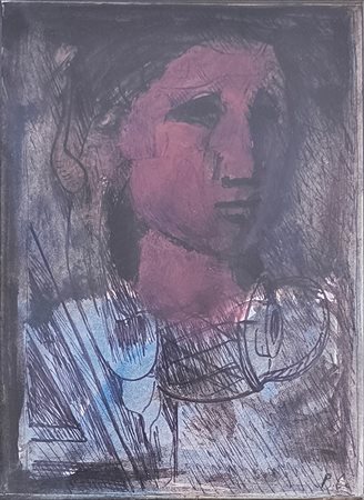 Bruno Cassinari, 'Senza Titolo (figura)'