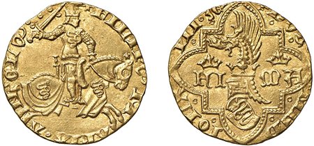 MILANO - FILIPPO MARIA VISCONTI (1412-1447) - Fiorino o ducato, s.d.