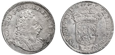 VITTORIO AMEDEO II, Re di Sicilia (1713-1718) - 40 Soldi o 2 lire 1717, II tipo, Torino.