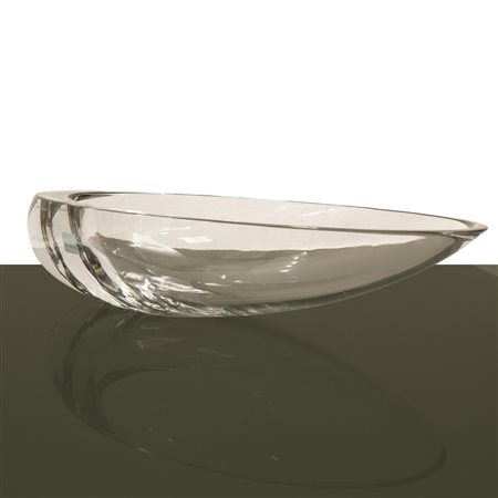 Crystal Sevrès - Svuotatasche ovale in cristallo di Sevres, 20th century