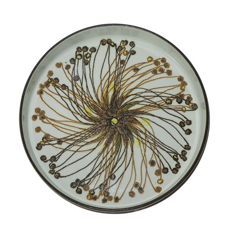 Royal Copenhagen - Bowl in porcellana con decoro floreale a spirali