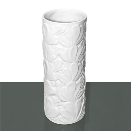 Hans Achtziger - Vaso in porcellana bianca
