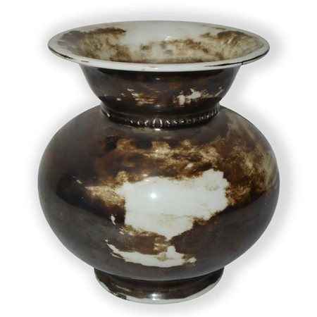 Thomas Bavaria Germany - Vaso nei toni del marrone, 20th century