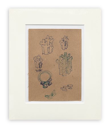 RICCARDO LICATA (1929-2014) - Senza Titolo, 1991