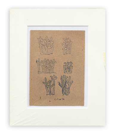 RICCARDO LICATA (1929-2014) - Senza Titolo, 1991