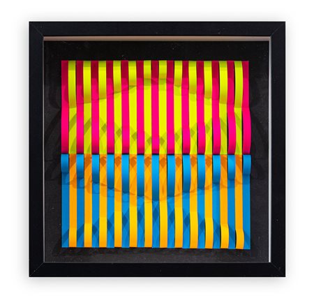 DARIO ZAFFARONI (1943) - Polidinamiche fluorescenti, 2021