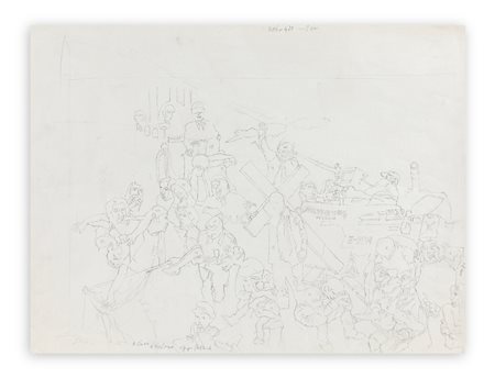 GIORGIO BELLANDI (1930-1976) - Senza Titolo