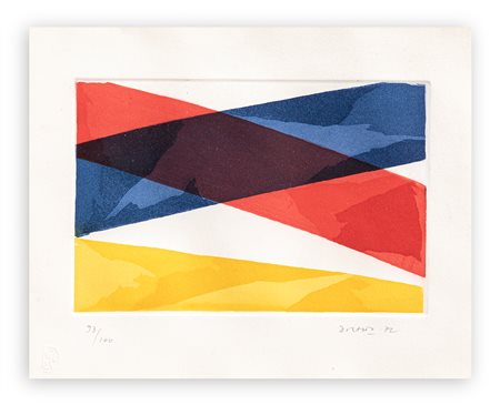 PIERO DORAZIO (1927-2005) - Senza Titolo, 1972