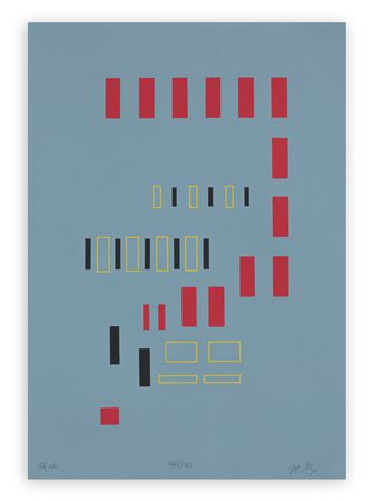 MARIO NIGRO (1917-1992) - Tavola N.4 - Composizione B, 1949-1983