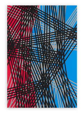 MARIO NIGRO (1917-1992) - Tavola N.9 - Dramma nello spazio: tensioni in libertà, 1955-1984