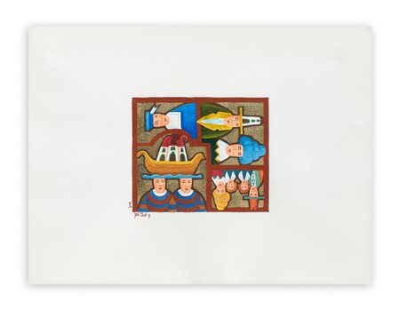 LUCA DALL'OLIO (1958) - Senza Titolo, 1998