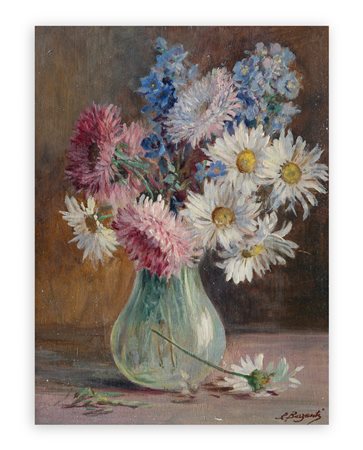 LICINIO BARZANTI (1857-1944) - Senza Titolo (Composizione floreale)