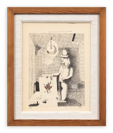 LIONEL VINCHE (1936) - L'insonnie, dans une nuit de Septembre, 1975