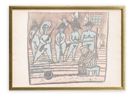 MINO MACCARI (1898-1989) - Senza Titolo