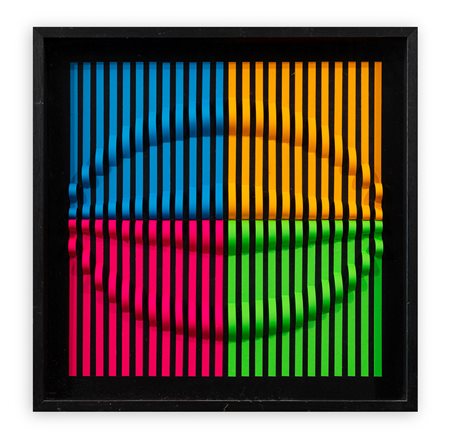 DARIO ZAFFARONI (1943) - Cromodinamiche fluorescenti, 1987-2005