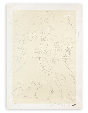 TONO ZANCANARO (1906-1985) - Senza Titolo, 1983