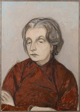 MENZIO FRANCESCO (1899 - 1979) - RITRATTO DELLA MOGLIE.