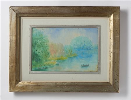 LILLONI UMBERTO (1898 - 1980) - LAGO FRANCESE.