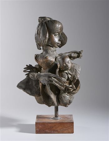 BODINI FLORIANO (1933 - 2005) - MADRE E FIGLIA .