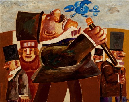 BORGHESE FRANZ (1941 - 2005) - SENZA TITOLO.