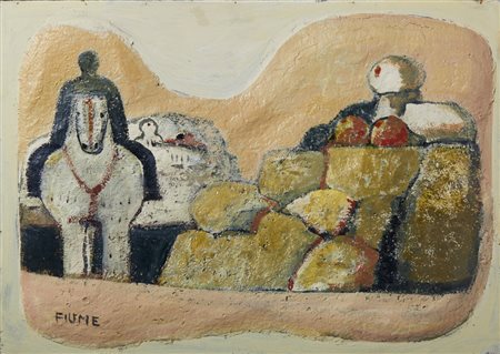 FIUME SALVATORE (1915 - 1997) - SENZA TITOLO (ANNI '70).