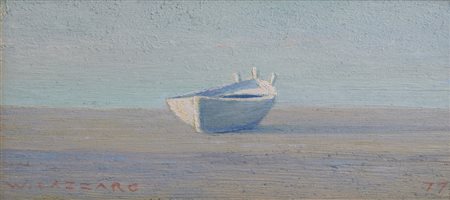 LAZZARO WALTER (1914 - 1989) - BARCA BIANCA.