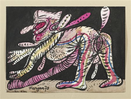 MARYAN PINCHAS BURSTEIN (1927 - 1977) - SENZA TITOLO .