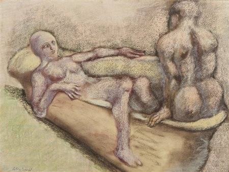 LEBENSTEIN JAN  (1930 - 1999) - SENZA TITOLO.