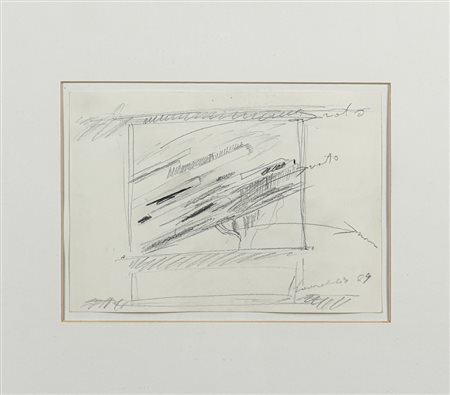 KOUNELLIS JANNIS (n. 1936) - SENZA TITOLO (PROGETTO PER INSTALLAZIONE).