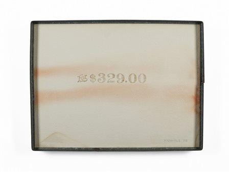 KIENHOLZ EDWARD  (1927 - 1994) - FOR $329.