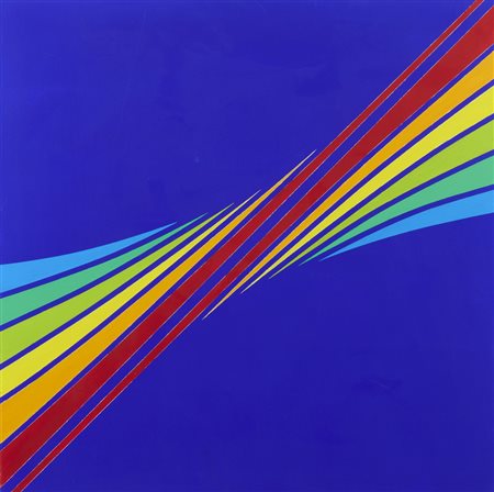 DOZIO ANGELO (n. 1941) - DIAGONALE - DIO E' VIVO.