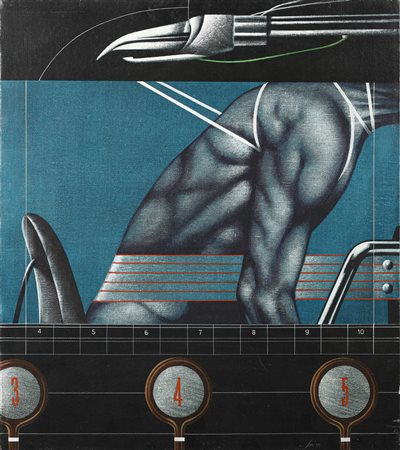 SARRI SERGIO (n. 1938) - PARTICOLARE PER UNA ANALISI.