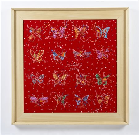 ALINARI LUCA (1943 - 2019) - FARFALLE IMPOSSIBILI MA ROSSE.