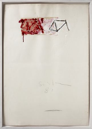 SCHIFANO MARIO (1934 - 1998) - SENZA TITOLO.