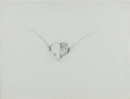 PALADINO MIMMO (n. 1948) - SENZA TITOLO .