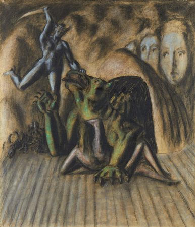 BARNI ROBERTO (n. 1939) - LA FORMAZIONE DI ANDROMEDA .