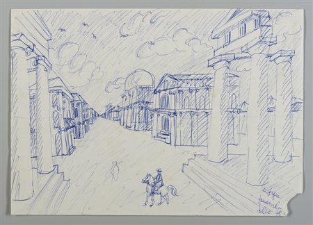 (SALVATORE MANGIONE) SALVO (1947 - 2015) - SENZA TITOLO .