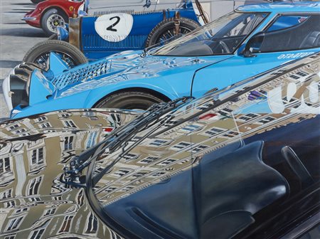 GHINATO ENRICO (n. 1955) - PIAZZA DELL'UNITA' D'ITALIA.