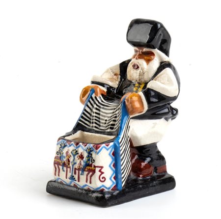 FEDERICO MELIS(Bosa 1891 - Urbania 1969) Pastore con bertula