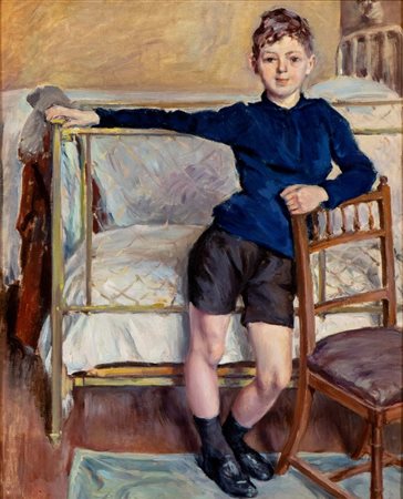 ANGELO ROSSI
(Roma 1881 - 1967)
<br>Ritratto del figlio Piero