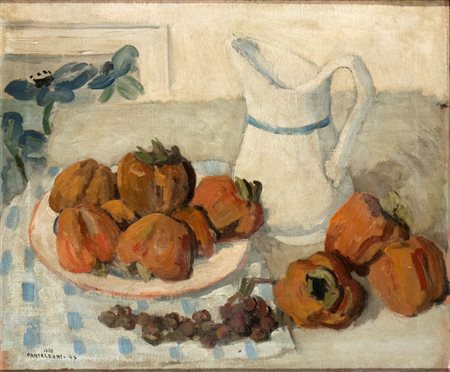 IDEO TOMMASO PANTALEONI
(Legnago 1904 - Milano 1993)
<br>Natura morta