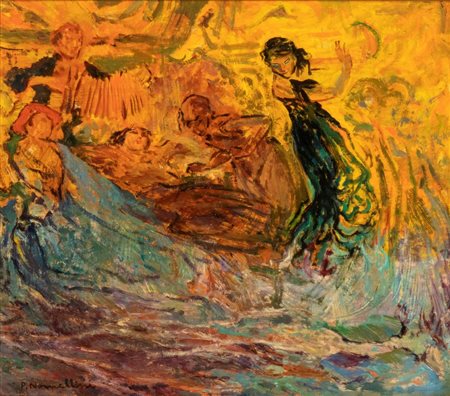 PLINIO NOMELLINI
(Livorno 1866 - Firenze 1943)
<br>Musicanti