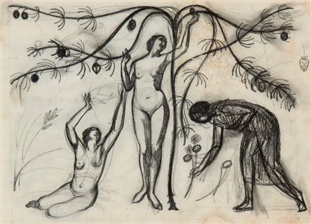 GIOVANNI GUERRINI
(Imola 1887 - Roma 1972)
<br>Studio per manifesto ENAPI (Ente Nazionale per le Piccole Industrie)