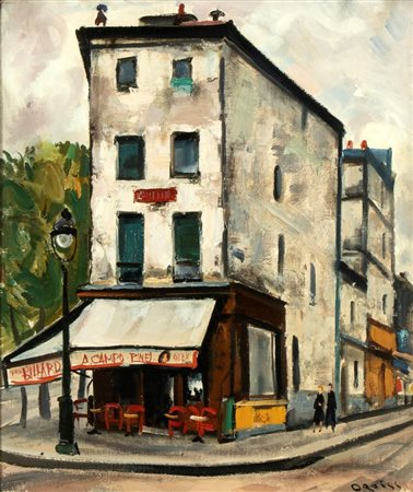 OGUISS
(Inazawa 1901 - Parigi 1986)
<br>Billard à Campo-Formio