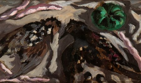 CARLO LEVI
(Torino 1902 - Roma 1975)
<br>Natura morta con uccelli