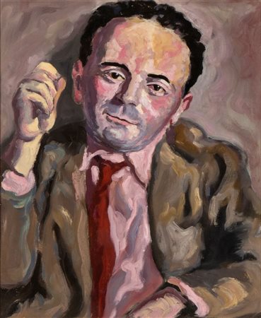 CARLO LEVI(Torino 1902 - Roma 1975) Ritratto maschile