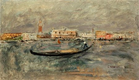 CESARE MONTI
(1891 - 1959)
<br>Veduta di Venezia